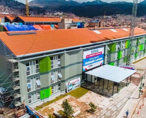Hospital Antonio Lorena del Cusco con sistemas de plantas de oxígeno y gases medicinales implementados por ZHI