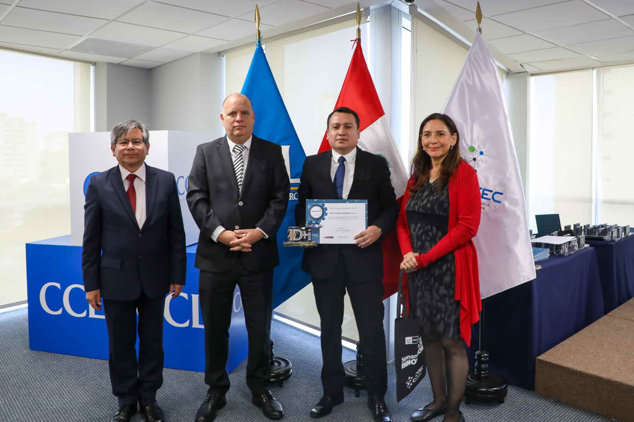 ZHI fue reconocida por el CONCYTEC por desarrollar una central de aire industrial de fabricación peruana para hospitales.